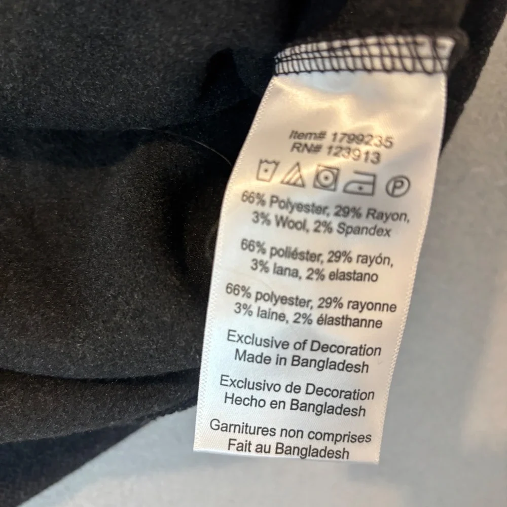 Jachs New York Mens Medium Charcoal Gray Heather Crewneck Sweatshirt Pullover